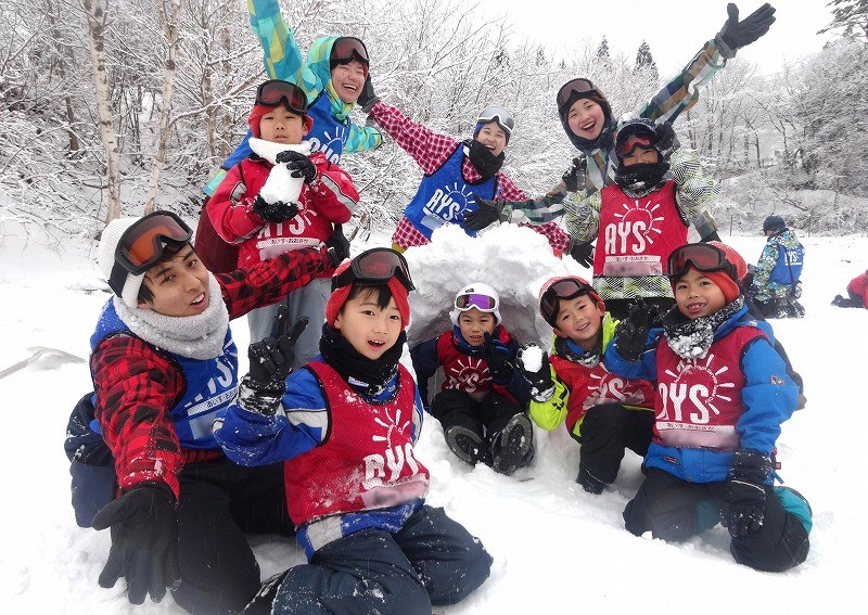 【終了】W-5　はじめての雪遊び＆スキーキャンプB（2月連休）